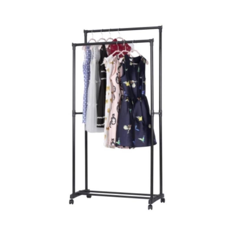 Stender Stand Attaccapanni Appendiabiti Estensibile Con Ruote Singolo Carrello | Leroy Merlin - Foto 5