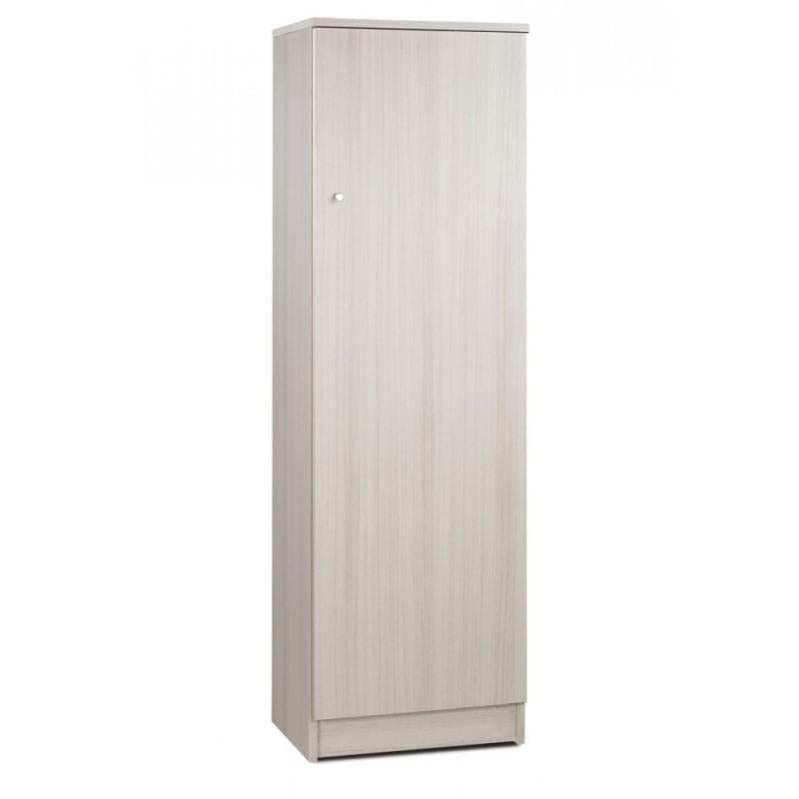 Armadio Ausiliario Alto Multiuso 35x170 Cm – Bianco, Con Anta, Per Cucina, Bagno, Stoccaggio, Montaggio A Parete