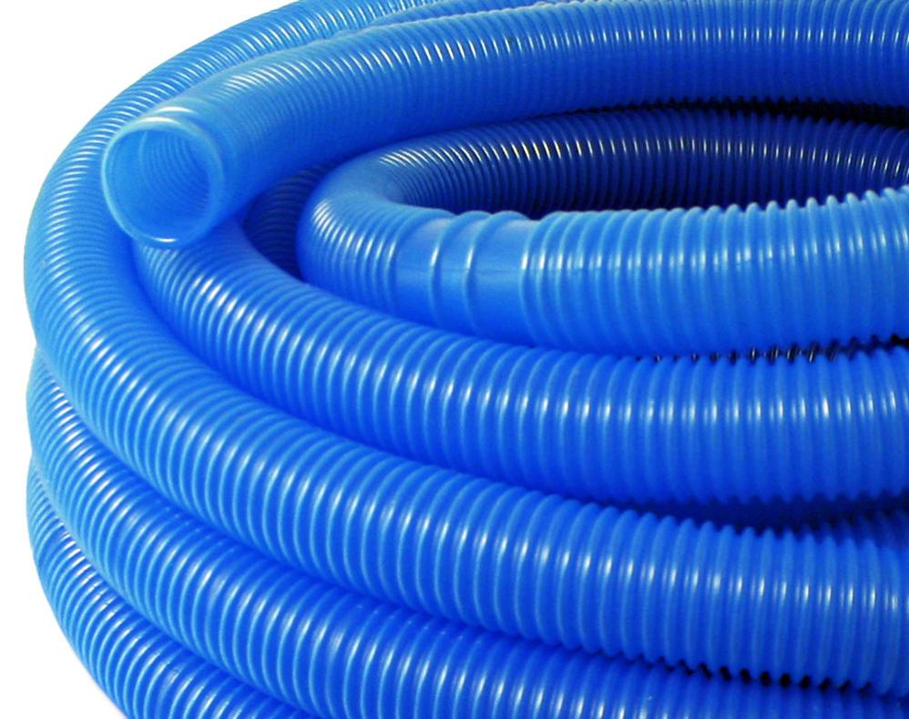 Tubo Per Piscina 32 Mm (5/4) – 5,50 Metri, Blu, Resistente UV, Flessibile, In Polietilene - 6