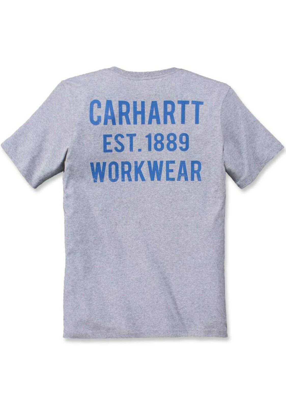 T-shirt avec poche Workwear Graphics gris chiné - Carhartt - Taille L - 3