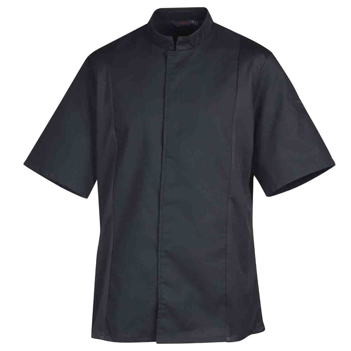 Veste de cuisine Noir Siaka MC Robur Taille XL Leroy Merlin