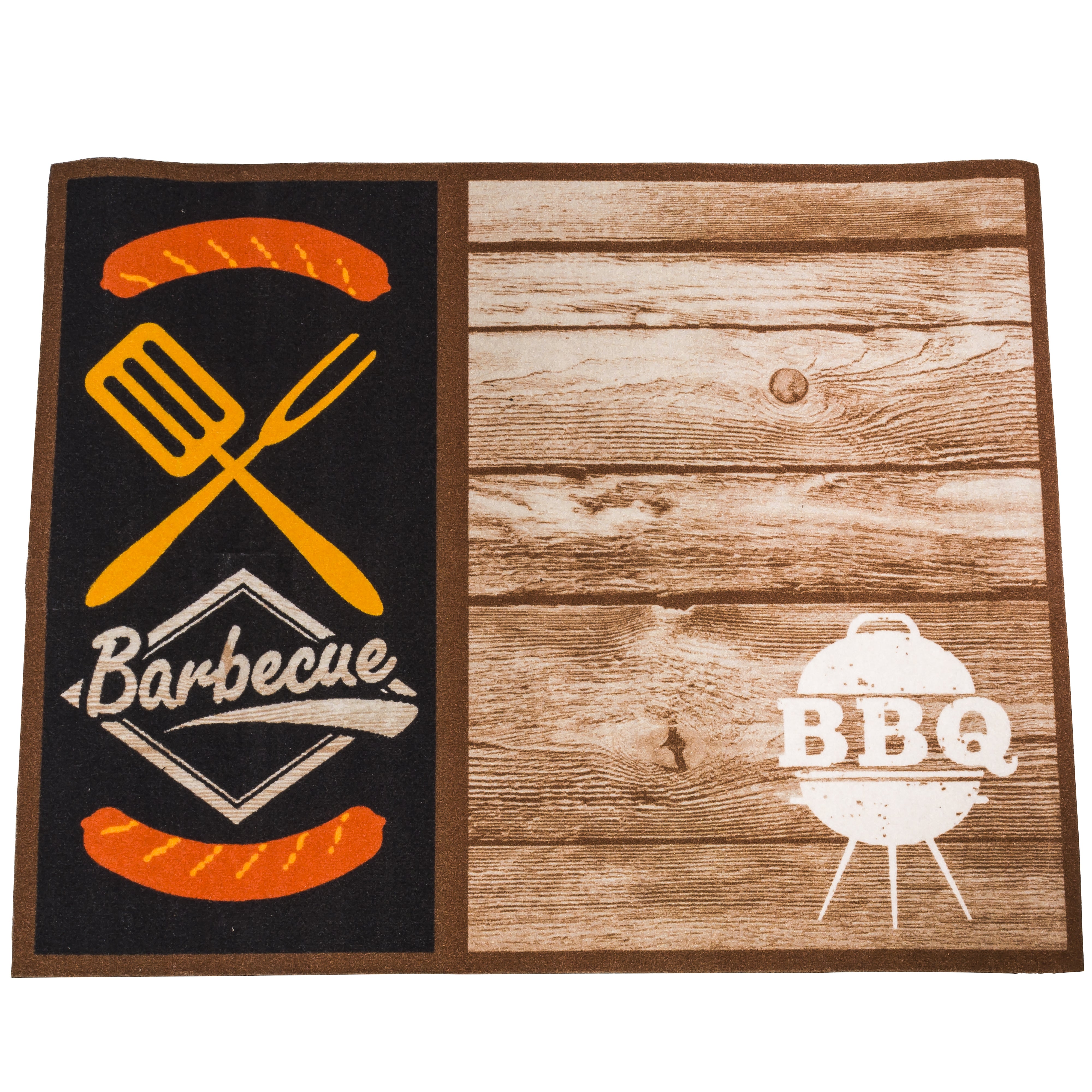 Tapis de protection terrasse pour barbecue Barbecook