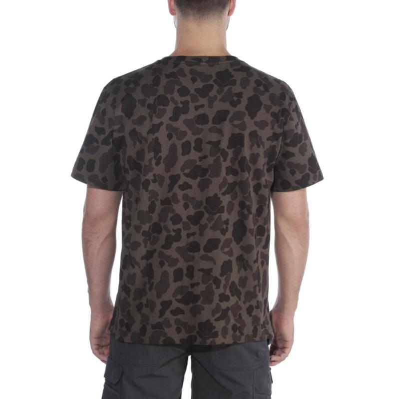 T-shirt Workwear noir camo - Carhartt - Taille S - 5