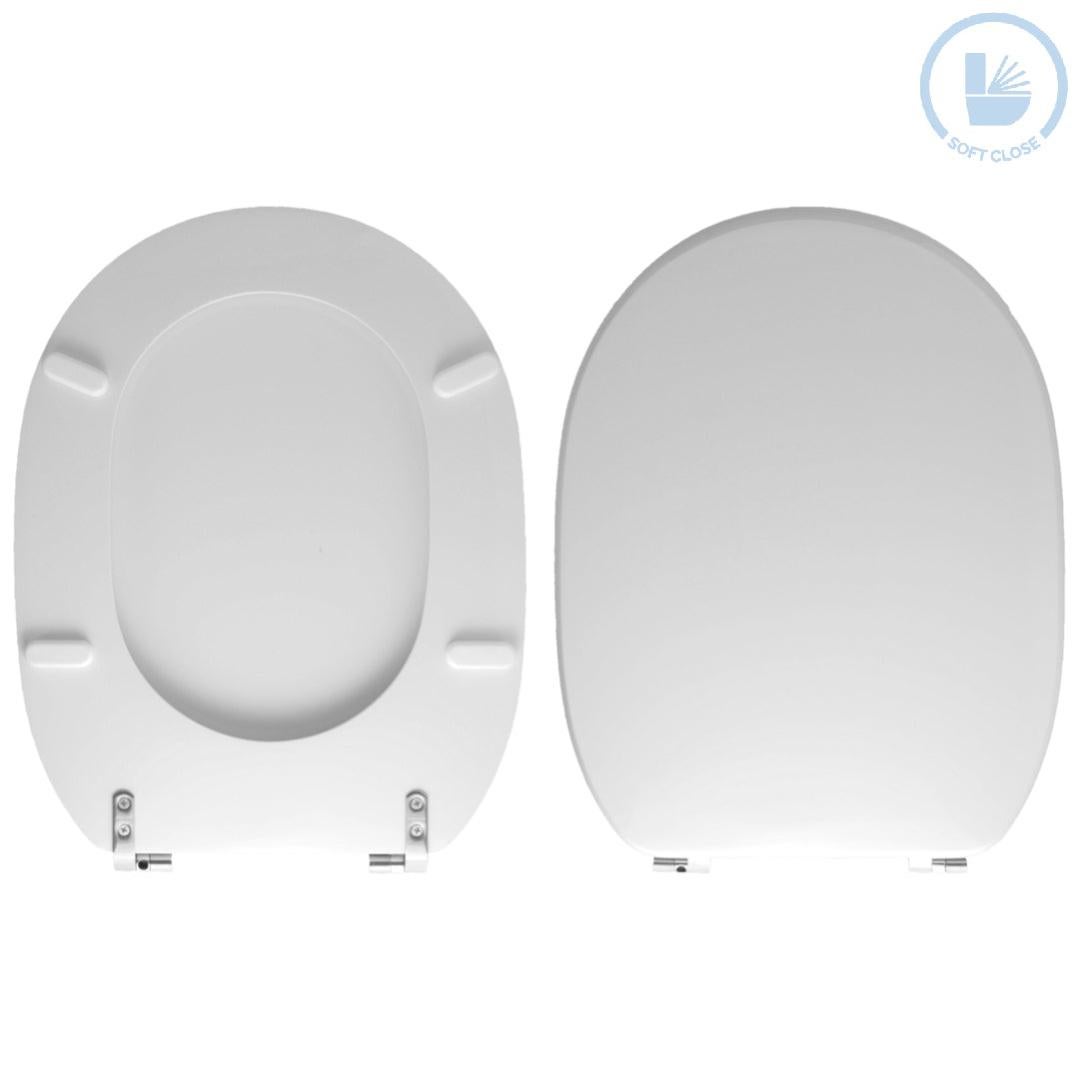 Copriwater Ala Ideal Standard legno rivestito in resina poliestere bianco come originale | Leroy Merlin