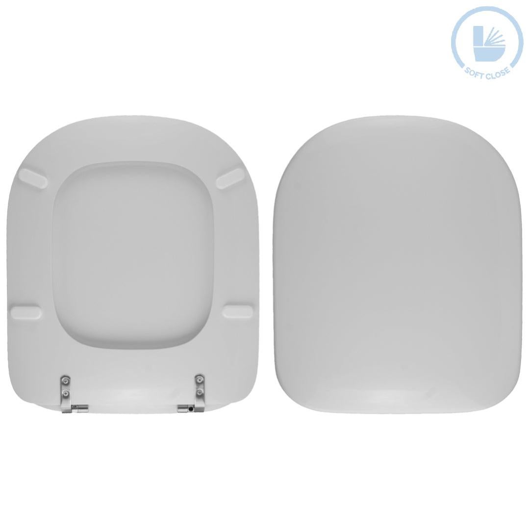 ELIOS POZZI GINORI SEDILE WC TERMOINDURENTE COPRIWATER AVVOLGENTE BIANCO MADE IN ITALY