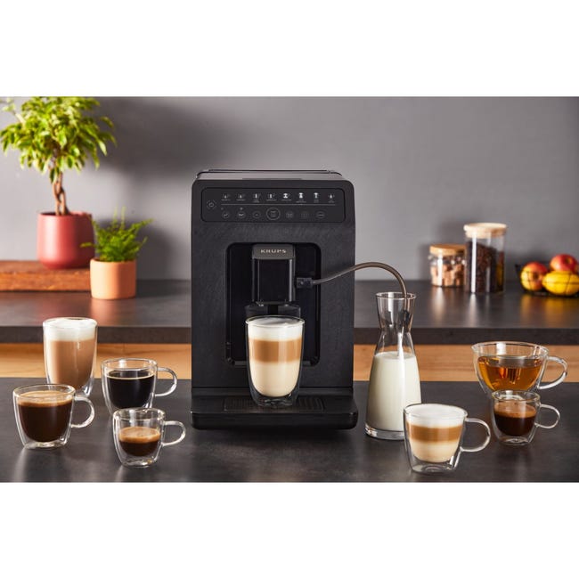 Expresso avec broyeur Krups Evidence Eco-Design EA897A10 - Machine à café  grains