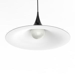 LUMICOM, SATURNO Lampada a Sospensione, 1X E27, max 42W, metallo, nero  opaco, D60cm