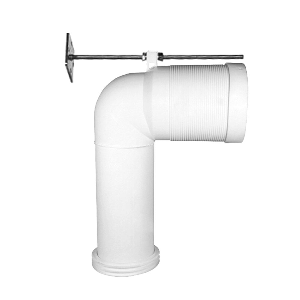 Tubo scarico wc a terra regolabile da 6 a 15 cm RASCTD Olympia