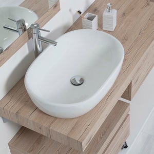 Lavandino in marmo bianco 89x52x13 cm Lavandino da esterno e interno Lavabo  pietra Lavabo da appoggio