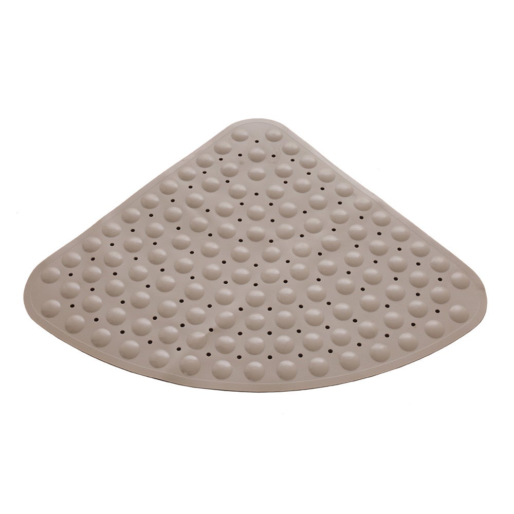 inserto antiscivolo per doccia angolare WohnDirect antiscivolo e molto stabile tappetino da doccia in crema Ø 58 cm 