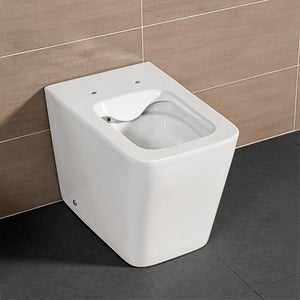 Wc a terra Flo 52 filo muro funzione bidet