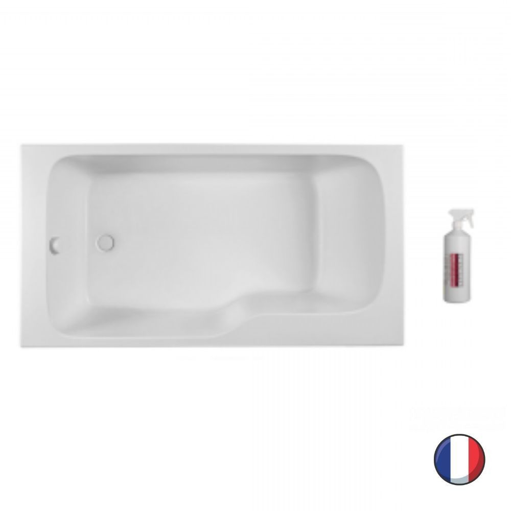 Baignoire bain douche JACOB DELAFON Malice + nettoyant 170 x 90