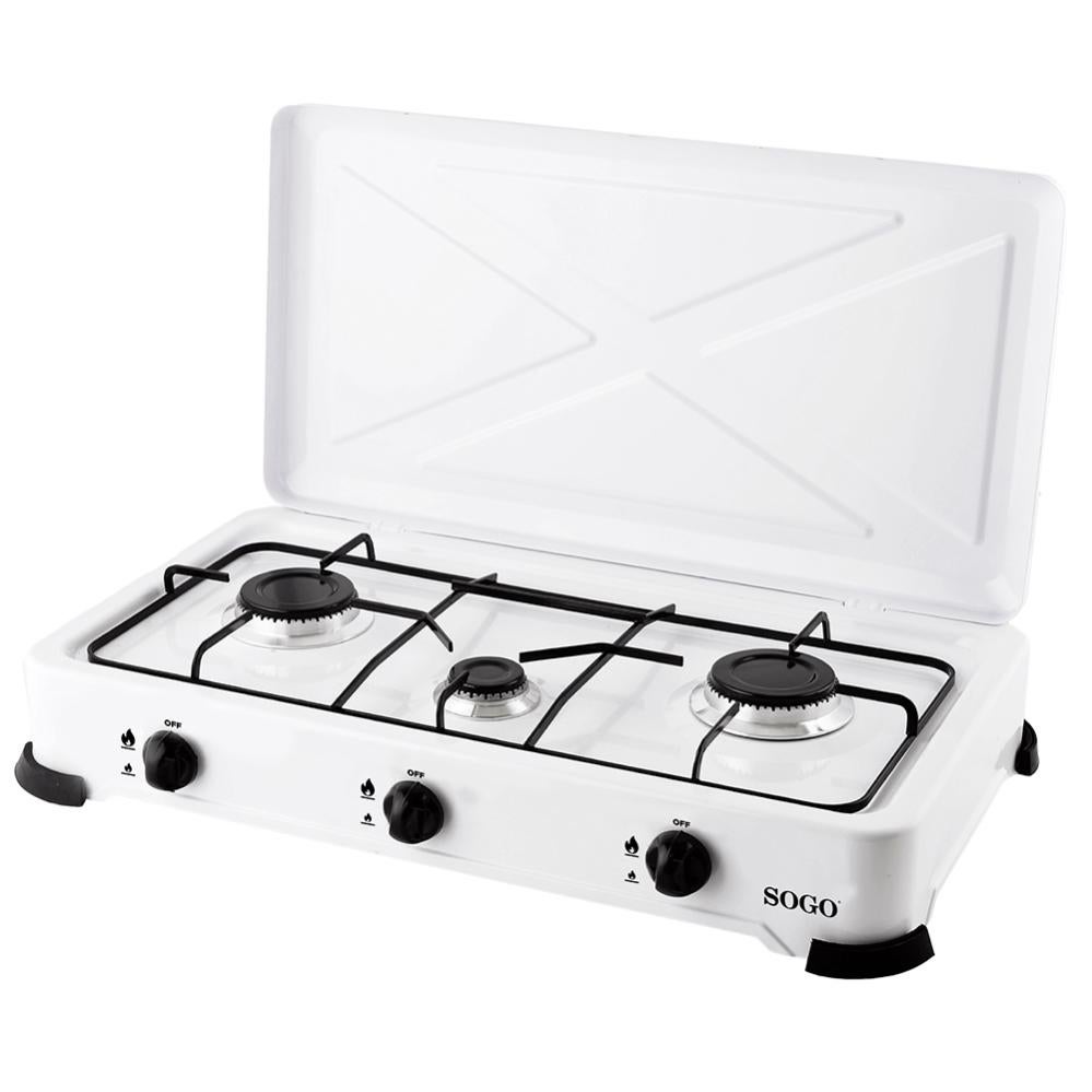 Fornello a gas Sogo (3 fuochi) Leroy Merlin