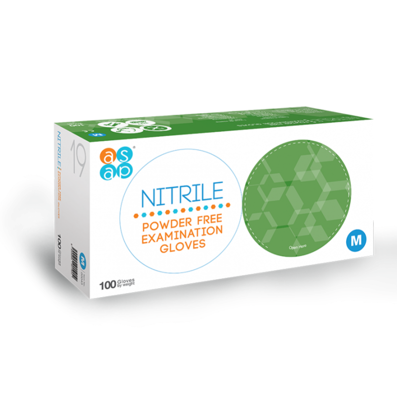 GANT NITRILE NON POUDRE BLEU 3.5gr 240mm BTE DE 100 Taille - XL - 9/10 - 2