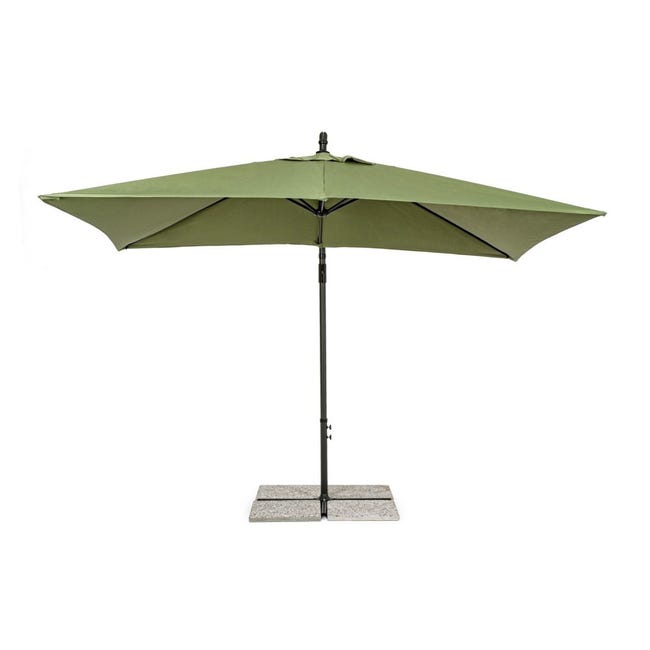 Paraguas brazo Texas 2x3 cm antracita-oliva |