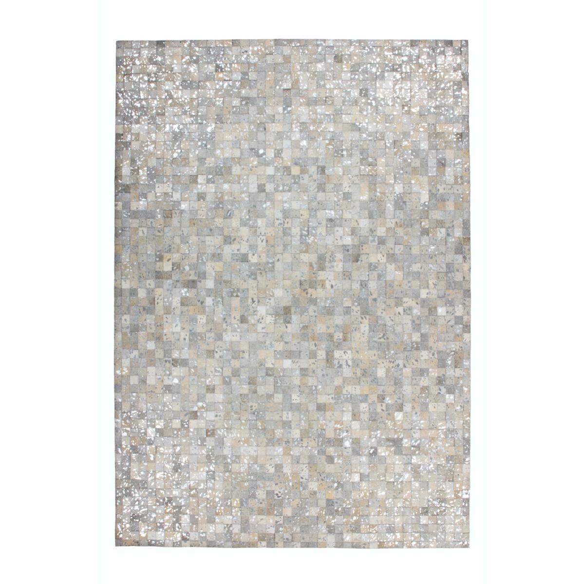 Tapis En Cuir De Vache Véritable Bonanza - Décoration Moderne Et Rustique, Naturel Et Durable