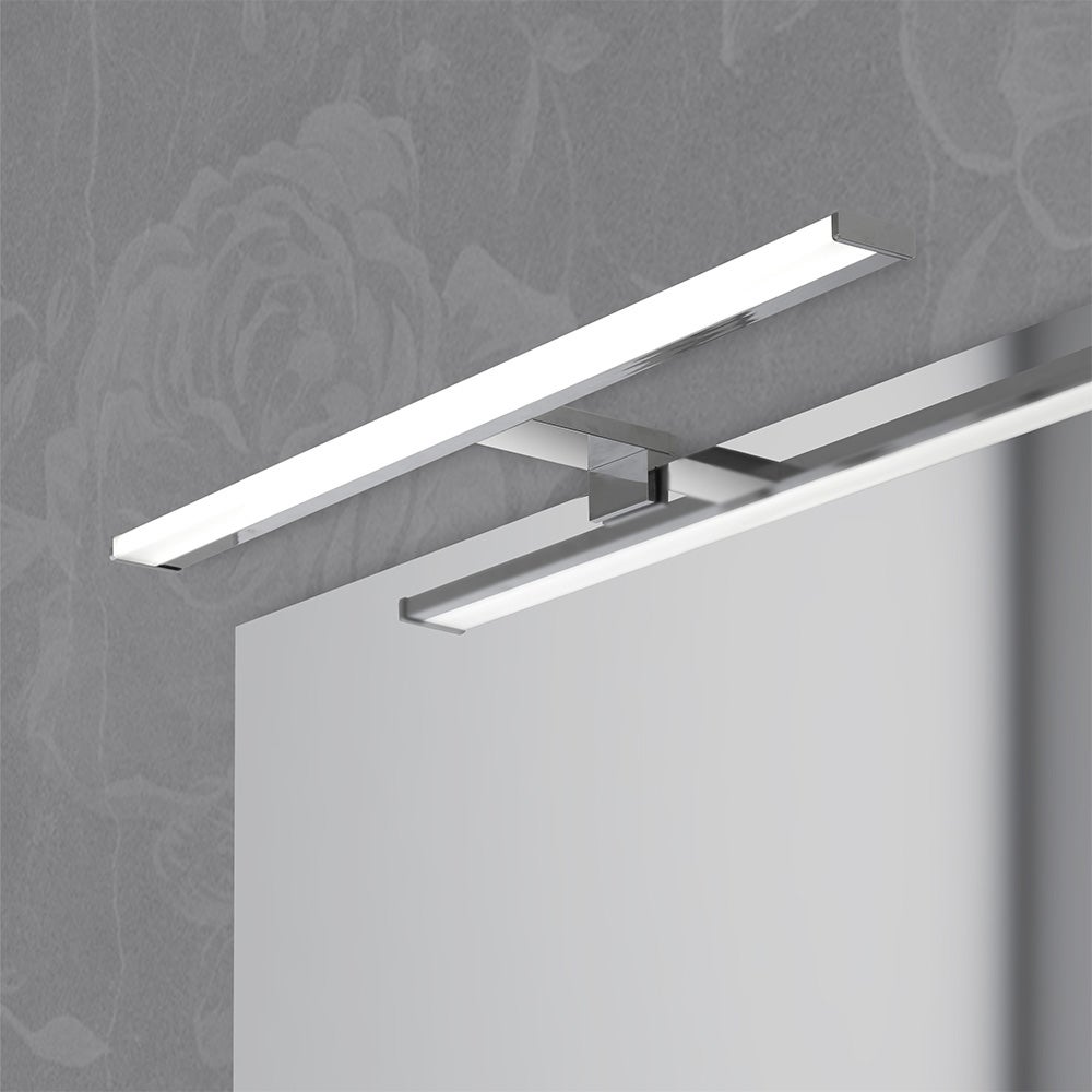 Aourow LED Lampada da Specchio 5W,Luce Specchio Bagno Bianco Neutro  4000K,Specchio Armadio Lampada da Bagno,Luce per Trucco,Lunghezza 30cm,230  V