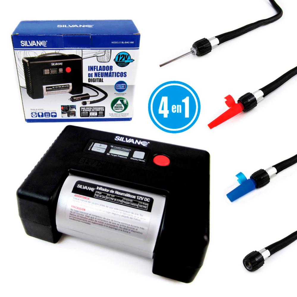 Gonfiatore elettrico digitale per pneumatici auto 150 Psi Leroy Merlin