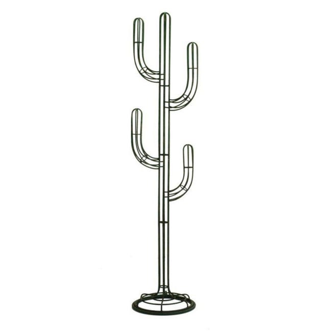 Perchero de pie de metal con forma de cactus verde 185 cm | Leroy Merlin