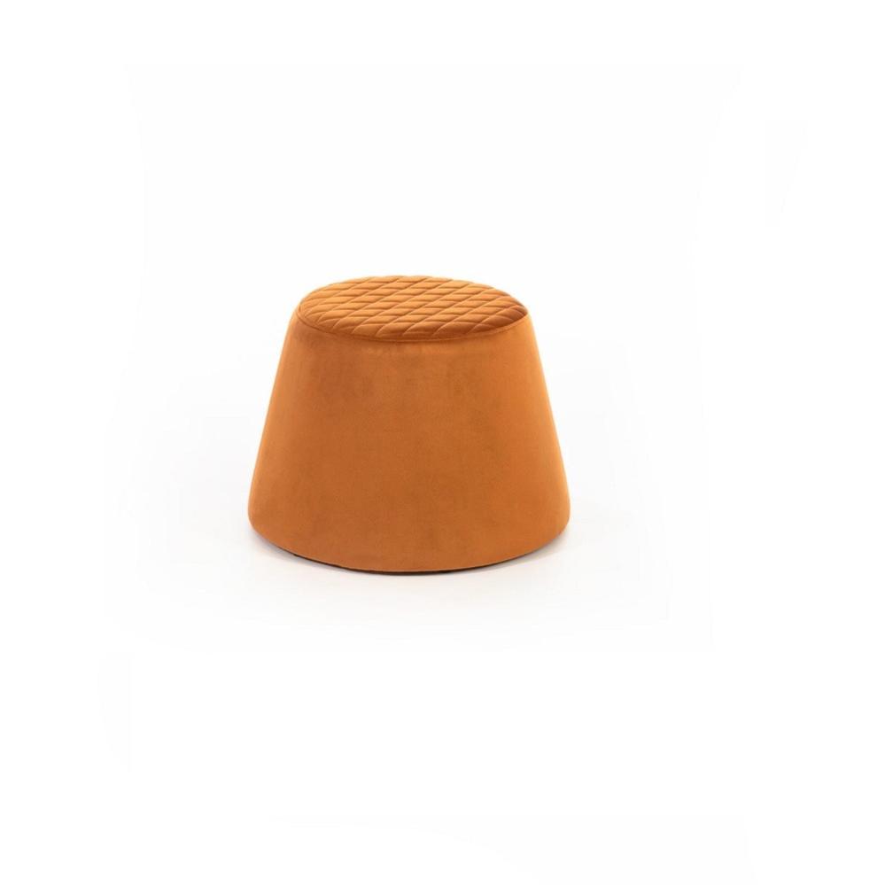 pouf-en-velours-orange-m-tal-46-5-x-46-5-x-h-33-cm-leroy-merlin