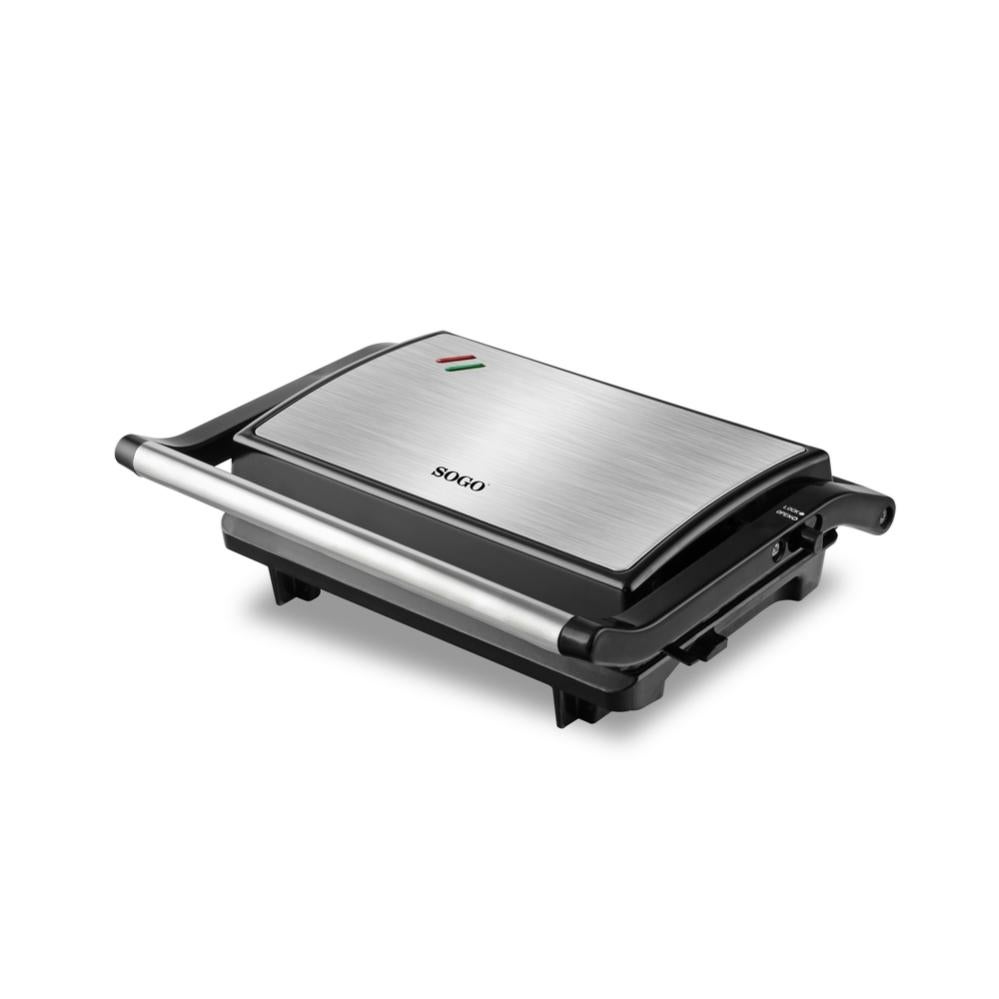 Griglia Per Panini Elettrica 1800W In Acciaio Inox - Temperatura Regolabile 0-300&deg;C Per Ristoranti E Casa