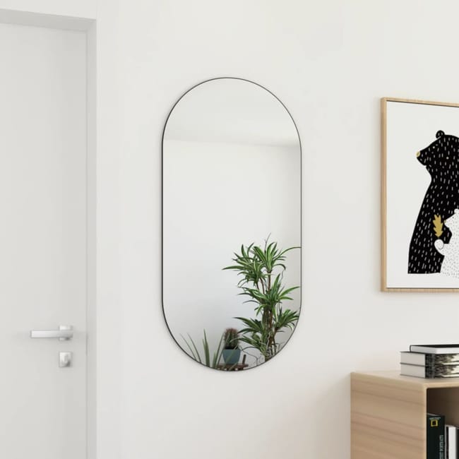 Miroir 100x50 cm Verre vidaXL | Leroy Merlin