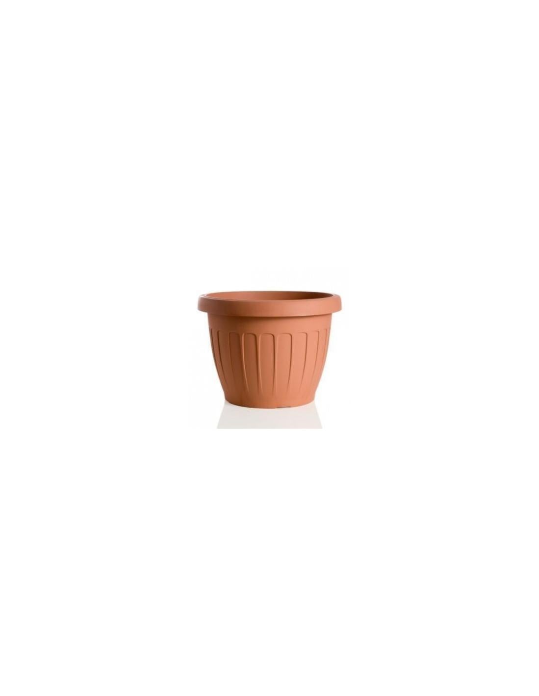 Vaso Fioriera In Plastica Varie Dimensioni Terracotta Fiori Piante Vulcano O 20cm 100