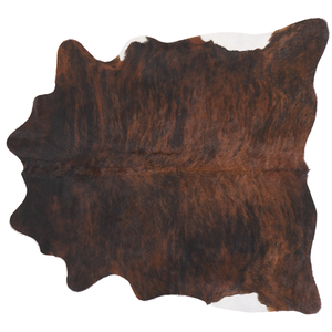 Tappeto Imitazione pelle di bovino, Mucca G5070-2 pelle maro bianca brown  100x150 cm