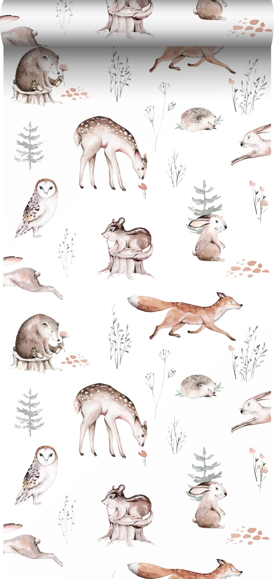 100 Adesivi Autunnali Per Scrapbook - Motivi Foresta, Animali, Foglie, Per Decorazione Fai Da Te