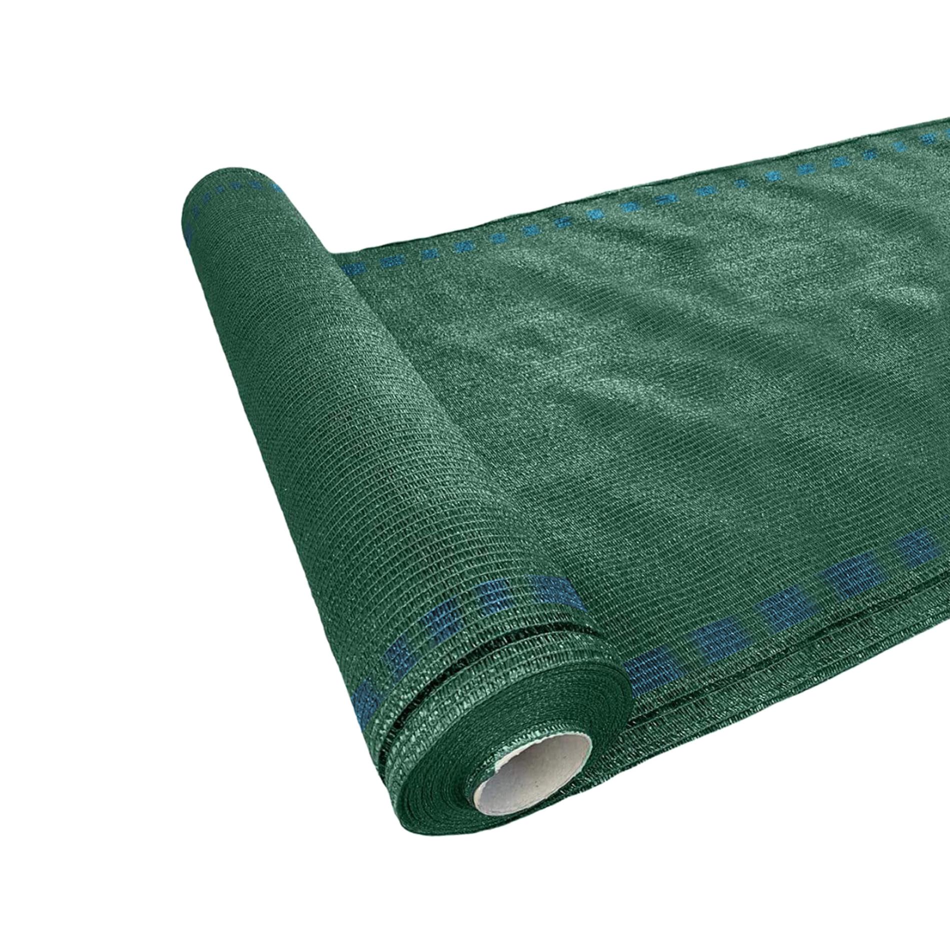 Rebecca mobili red de sombreo de jardín 90% verde cortavientos 1x25 mt