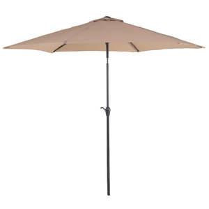 Grand parasol de jardin beige sable ⌀ 300 cm RAVENNA 