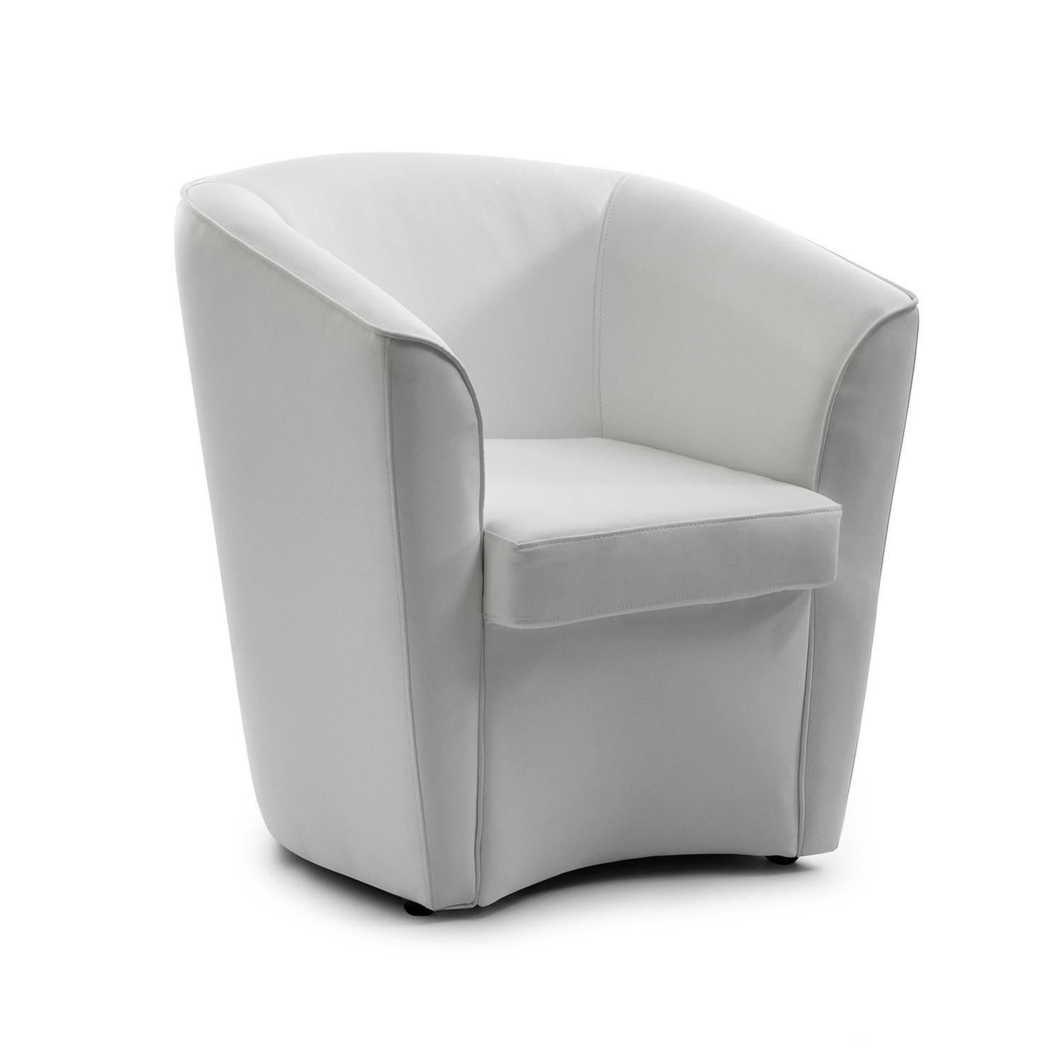 POUF POUFF PUFF PUF POLTRONA ORBIDO ECOPELLE PVC ARANCIO 78x78x93 c SFODERABILE RIEPITA CON