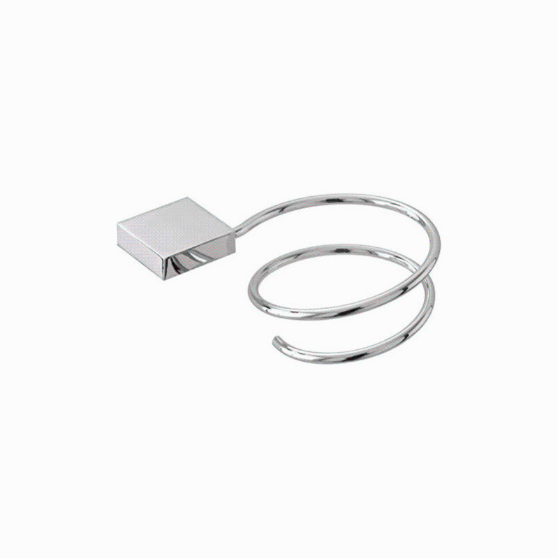 F Fityle Porta-phon da Bagno Porta-asciugacapelli Elettrico. Supporto da Parete in Ottone
