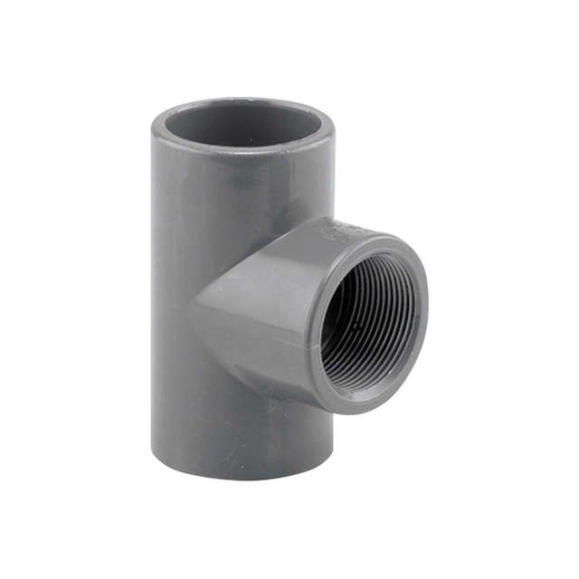 TI 90° PVC Incollaggio e Filetto Femmina Ø 63 mm x 2