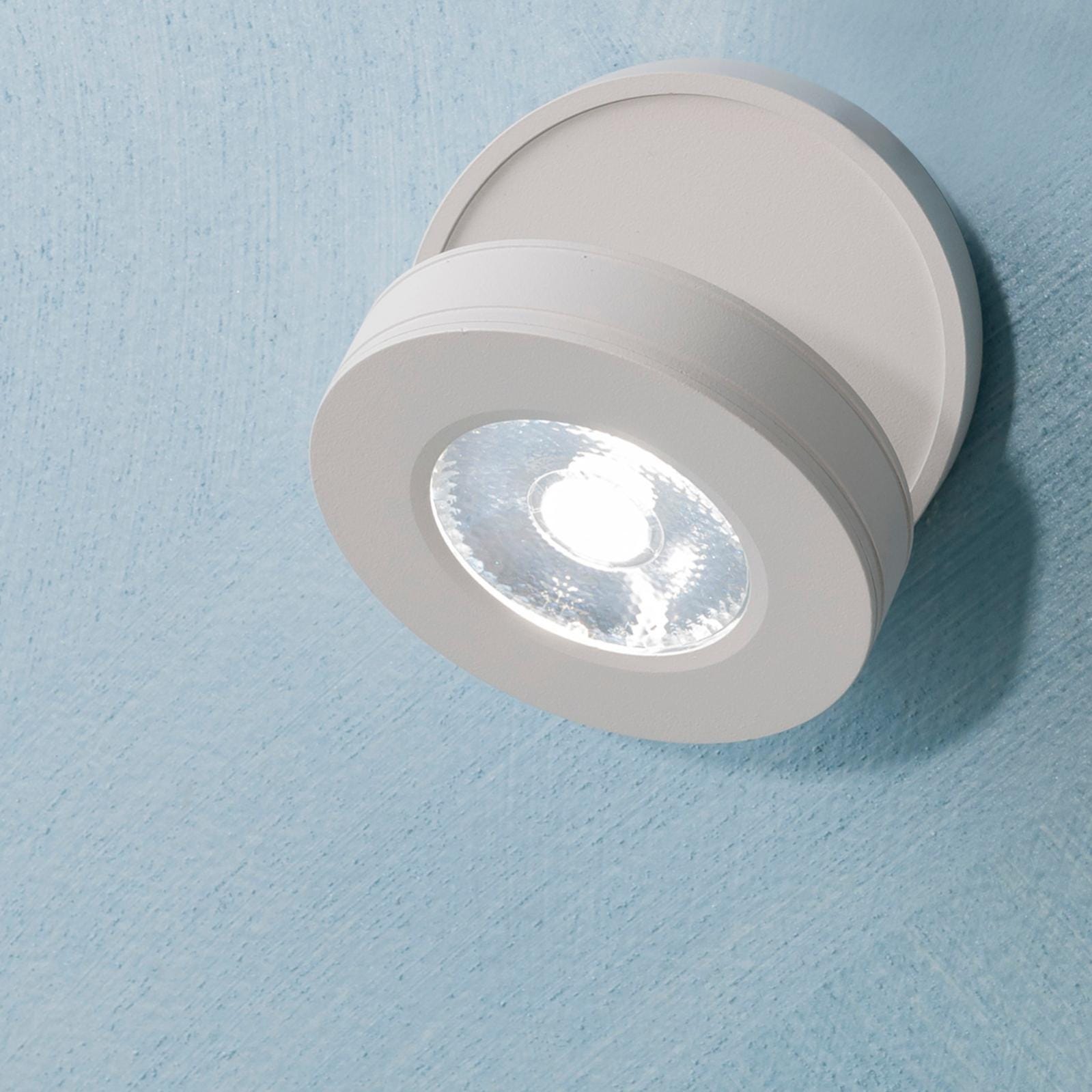 Applique LED 6W 2 in 1 lampada parete luce lettura orientabile