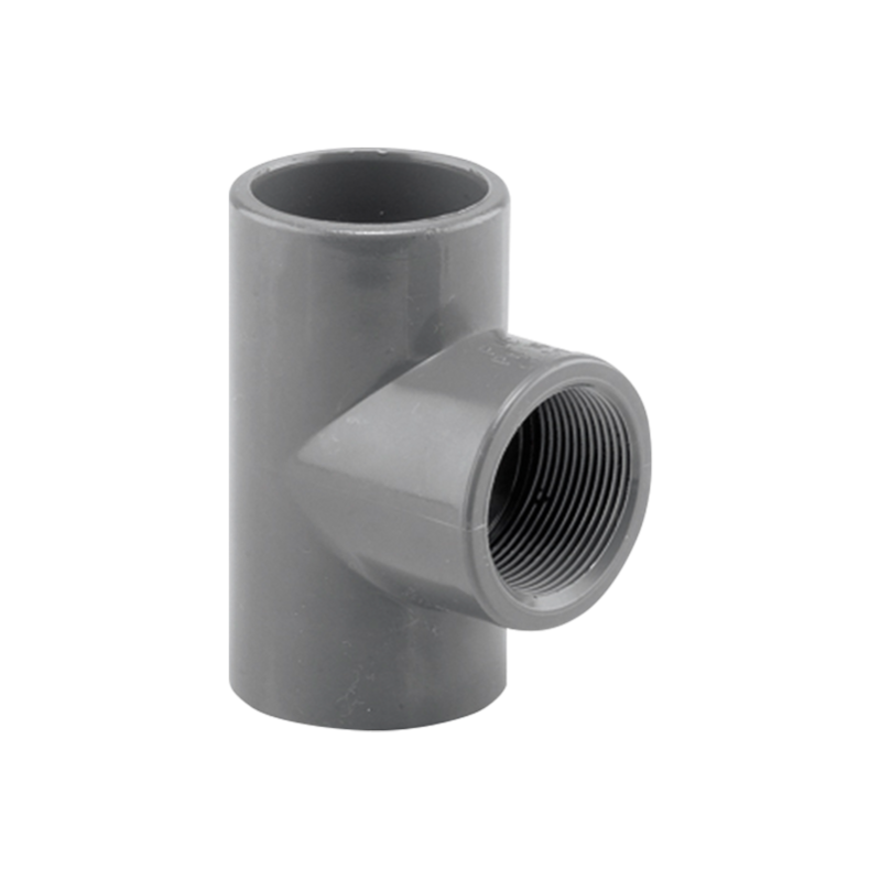 TI 90° PVC Encolado y Rosca Hembra Ø 50 mm x 1