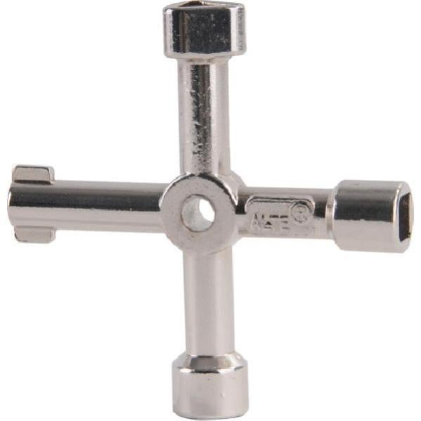 Chiave A Croce Lampa 65920 - Lunghezza 380 Mm, Utile Per Serraggio E Manutenzione Meccanica - Foto 5