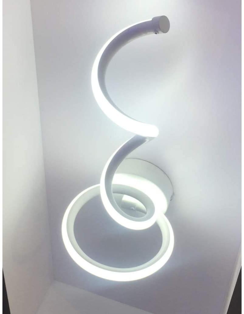 Applique LED Parete 3 Step 9W | Luce Calda, Fredda E Naturale | Design Curvo Moderno - Foto 8