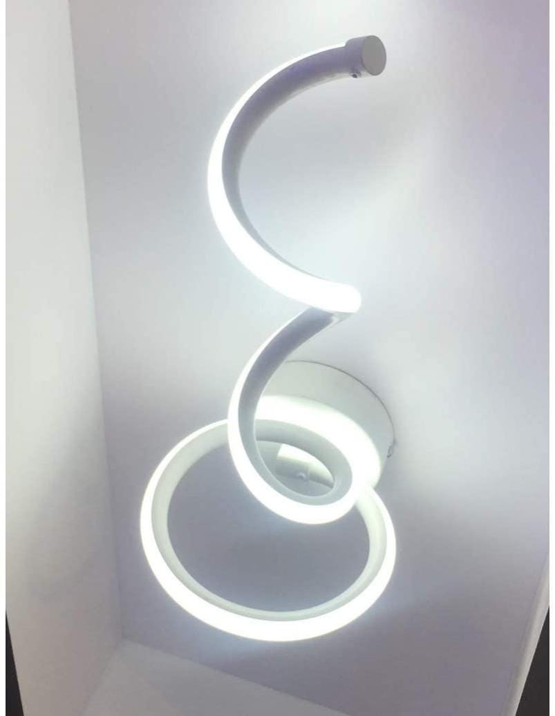 Applique LED Parete 3 Step 9W | Luce Calda, Fredda E Naturale | Design Curvo Moderno - Foto 8