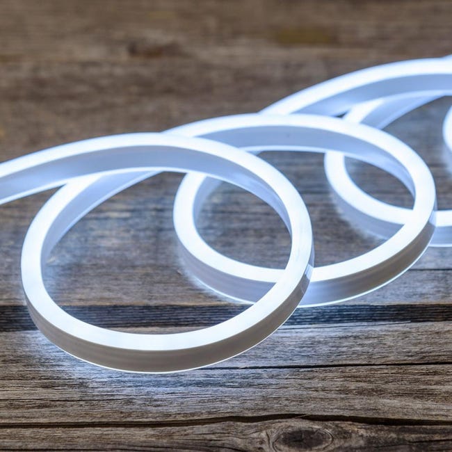 Strip Led Neon Flessibile 5m Striscia Con Luci 120 Led Per Interni Ed Esterni | Leroy Merlin - Foto 2