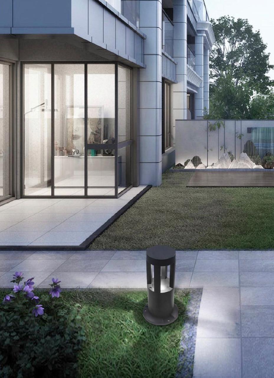 Mocome Casetta Per Uccelli In Metallo Con Palo – Stile Olandese Rustico – Colore Mandarino Invecchiato – H 147 Cm – Per Giardino E Cortile