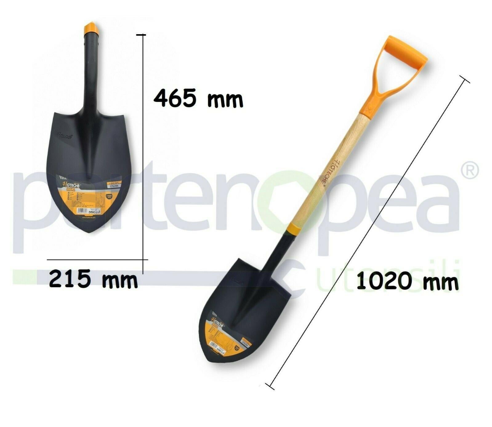 Pala Da Giardino In Acciaio Inox - Cazzuola Per Piantare, Trapiantare E Diserbare, 30x7.5 Cm - Foto 4