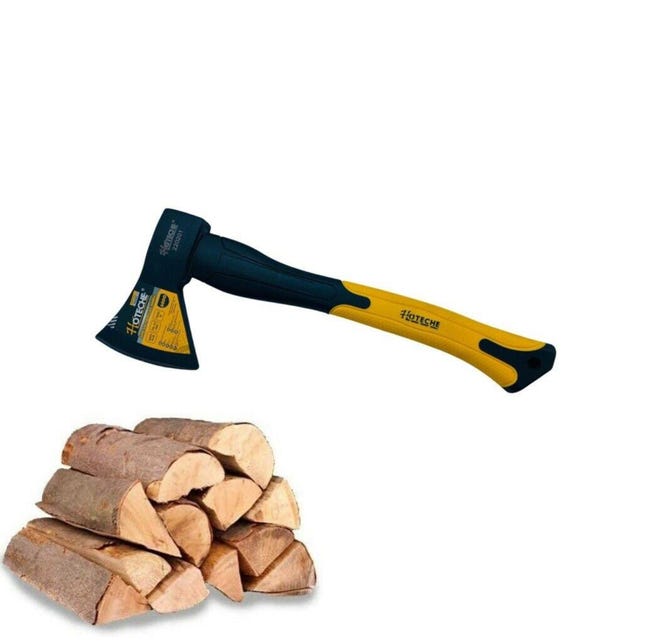 Fiskars Ascia da Spacco XL X25, Nero/Arancione, (Lunghezza: 77 cm), 1015643 Fiskars Ascia da Spacco XL X25, Nero/Arancione, (Lunghezza: 77 cm), 1015643