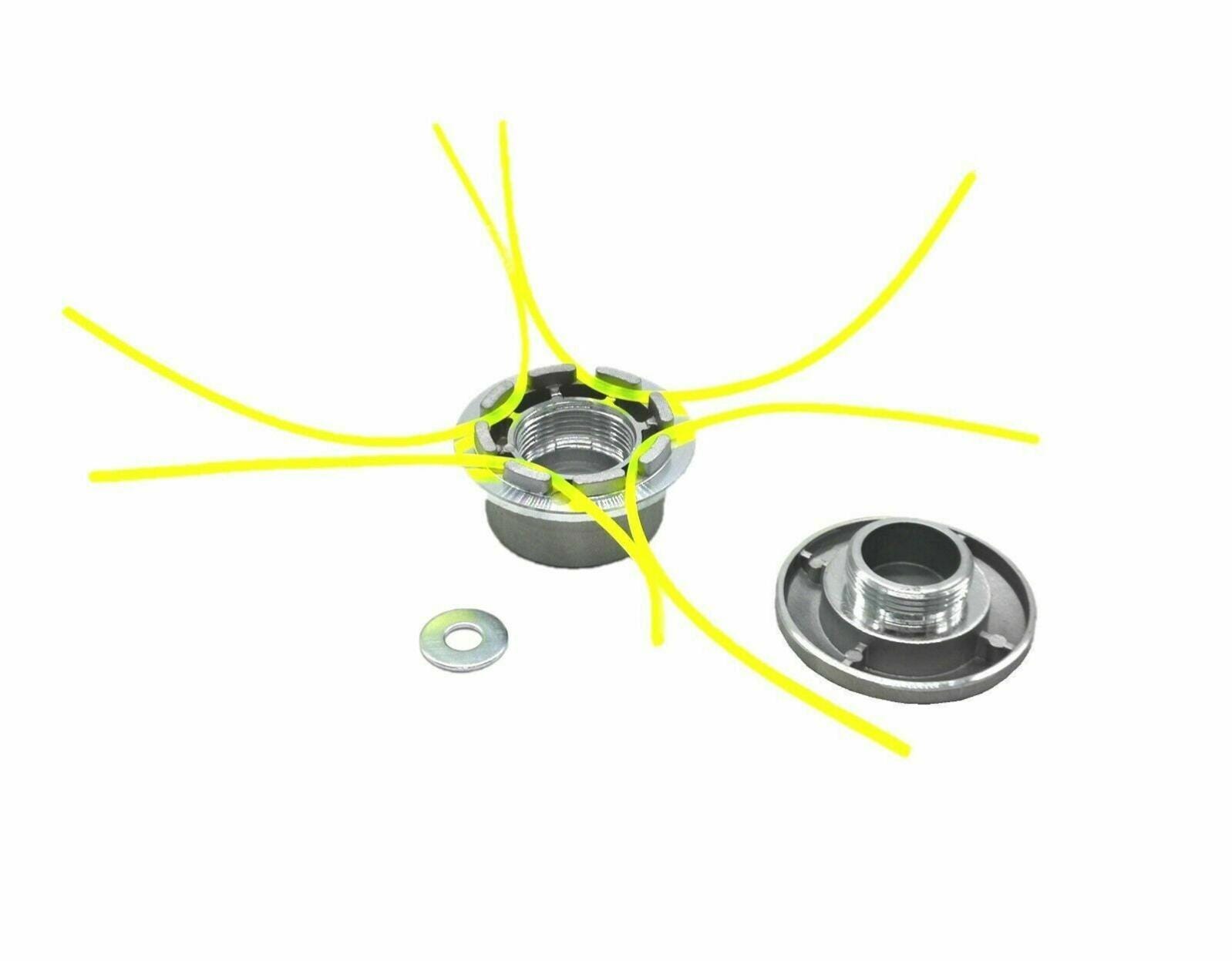 Testina Per Decespugliatore In Alluminio - Universale Con Filo Per Tagliaerba E Tagliabordi - Foto 11