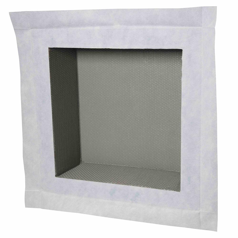 Nicchia Doccia Da Incasso In Acciaio Inox 61x30,5 Cm - Mensola Da Bagno Senza Piastrelle - Acemiro