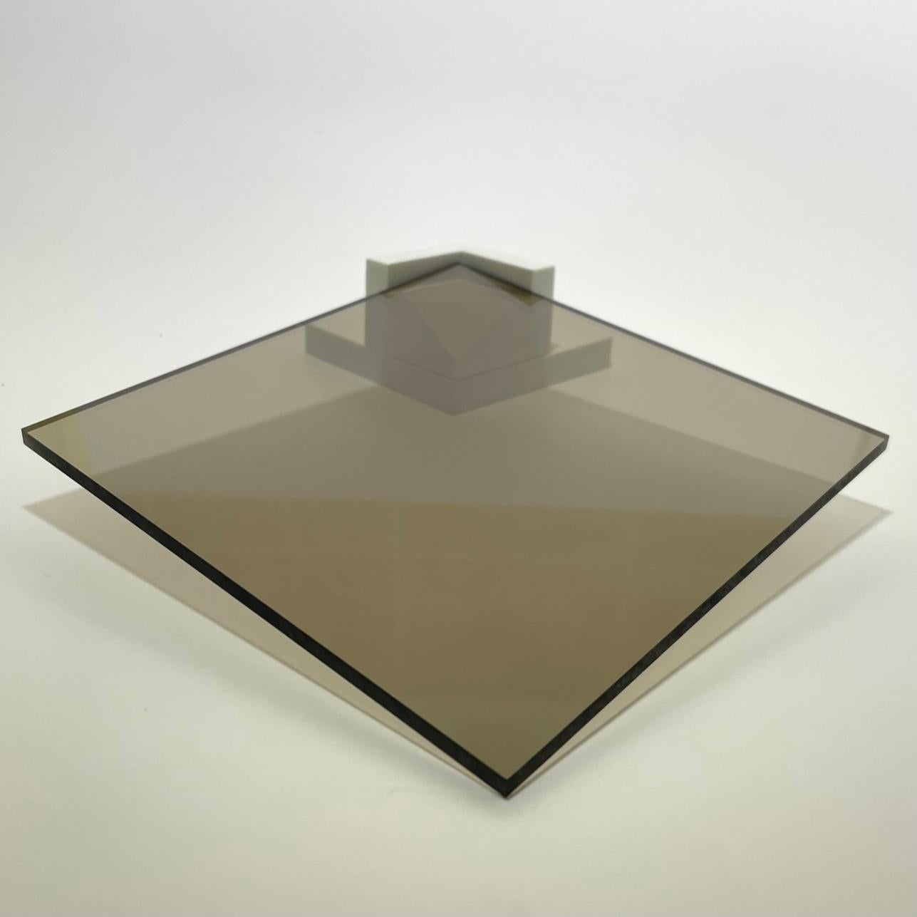 Plaque Polycarbonate Lexan Bronze Fume' Ep. 4 mm L.150 x 100 cm Leroy