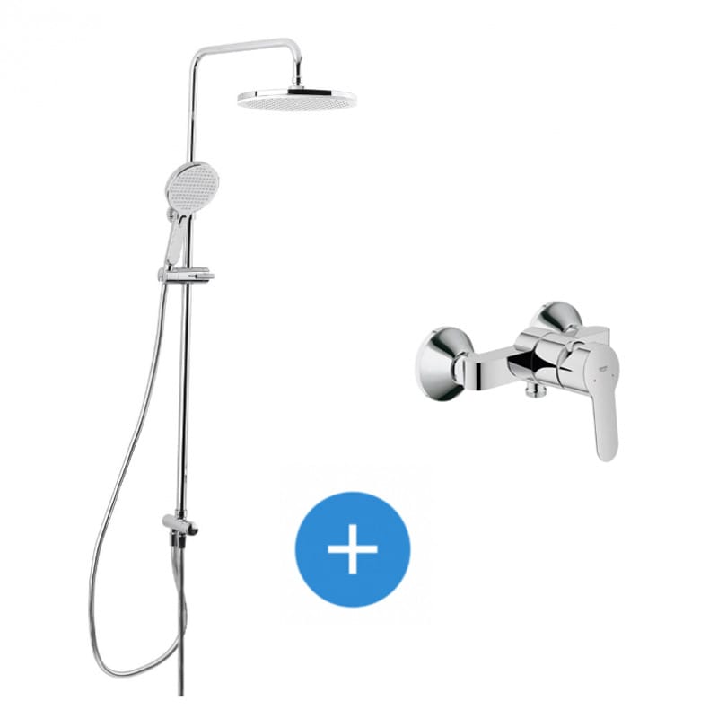 Swiss Aqua Technologies Grohe Conjunto de ducha con grifo