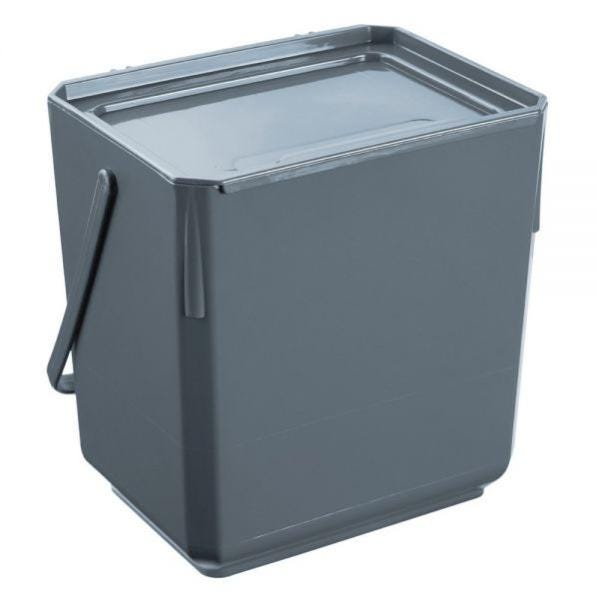 Contenitore Per Raccolta Differenziata KEEPER ECO, Per Compostaggio Plastica D 19 X 14 5 X 20 5 Grigio 84440083 Contenitore Per Raccolta Differenziata KEEPER ECO, Per Compostaggio Plastica D 19 X 14 5 X 20 5 Grigio 84440083