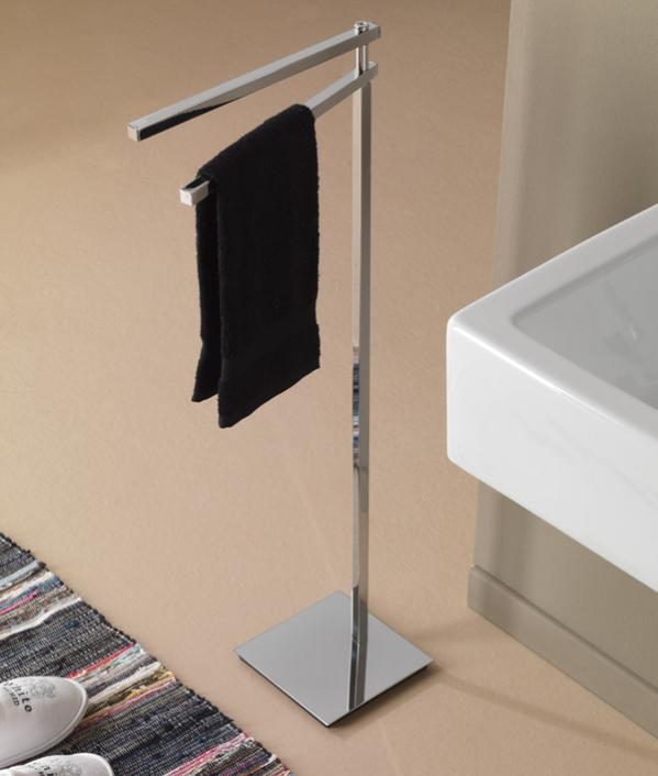 Wing Piantana Porta Asciugamani 2 Bracci Porta Asciugamani Bagno Da