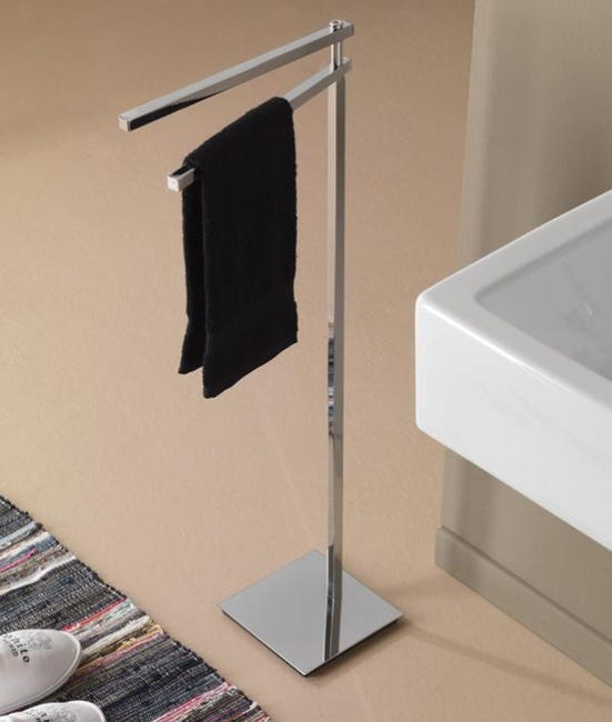 Wing Piantana Porta Asciugamani 2 Bracci Porta Asciugamani Bagno Da Wing Piantana Porta Asciugamani 2 Bracci Porta Asciugamani Bagno Da